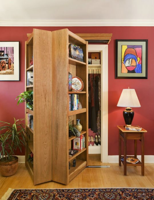 Woodfold Bookcase Doors Accordion Doors