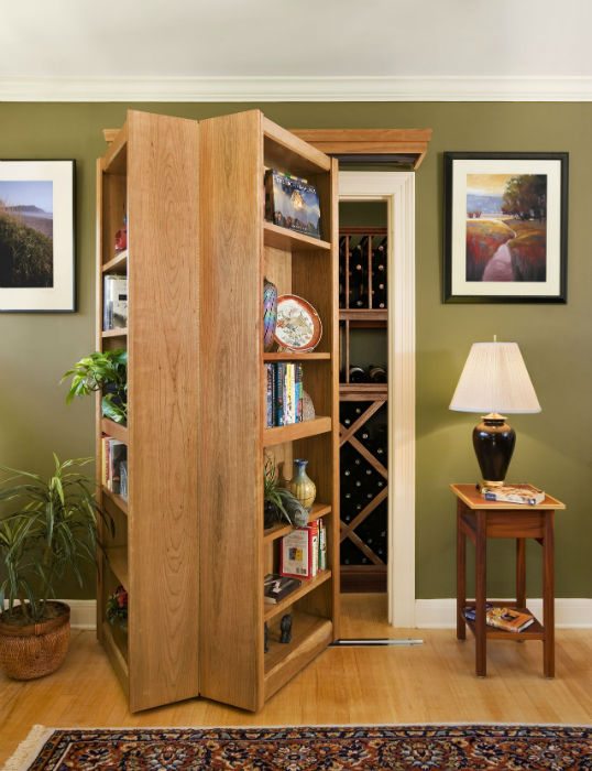 Woodfold Bookcase Doors Accordion Doors