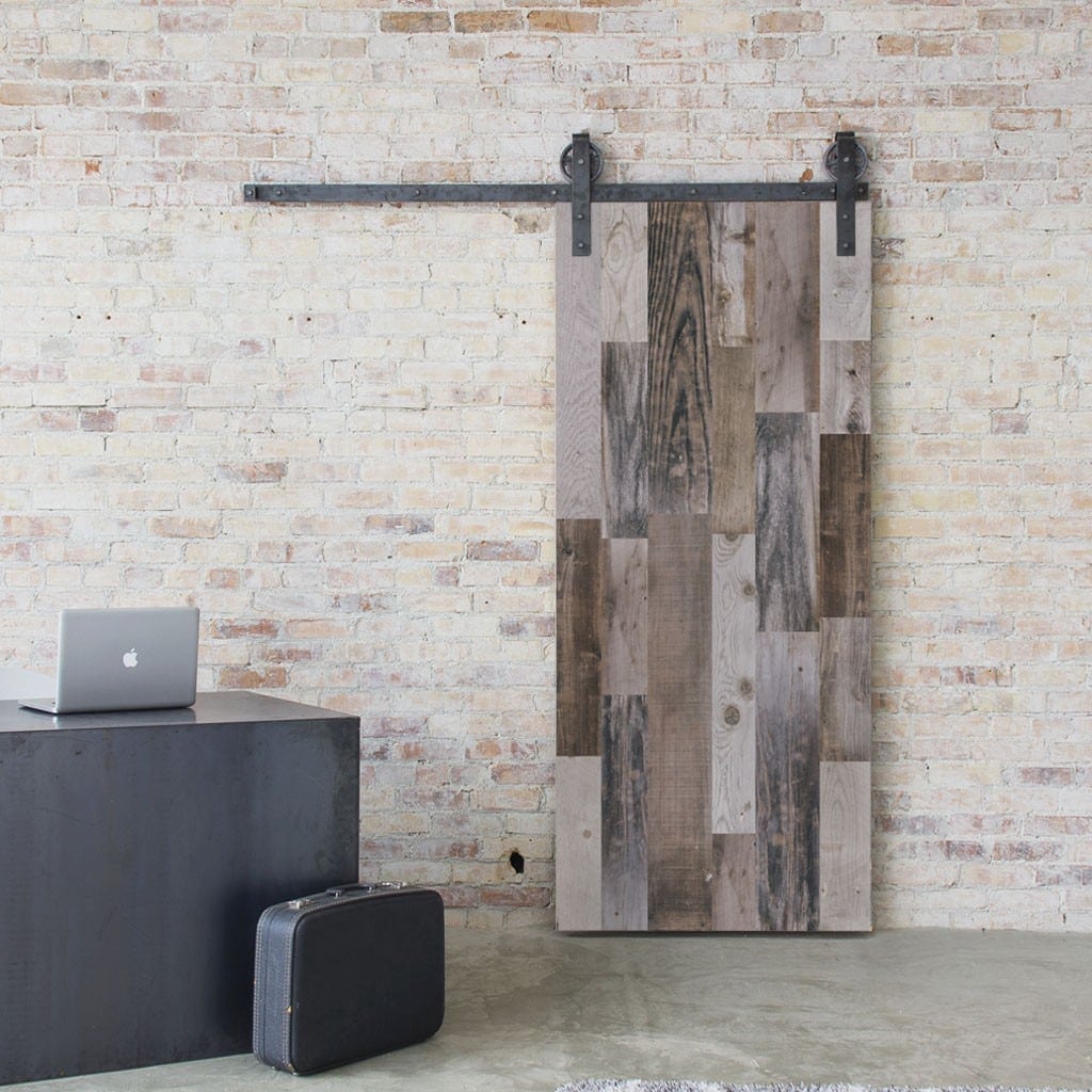 Vertical Reclaimed Barn Door Accordion Doors Custom Accordion Doors