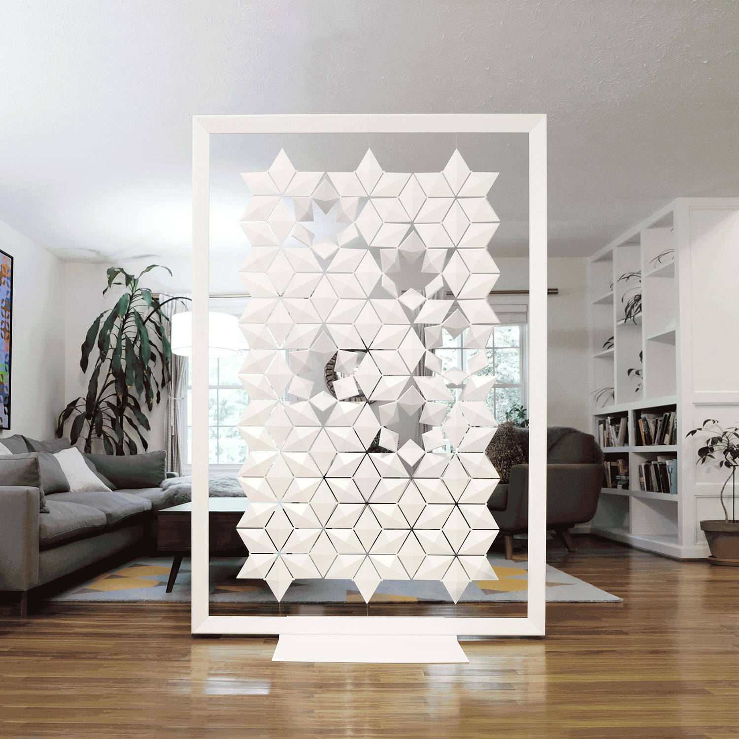 Facet Freestanding Room Dividers for Work-from-Home